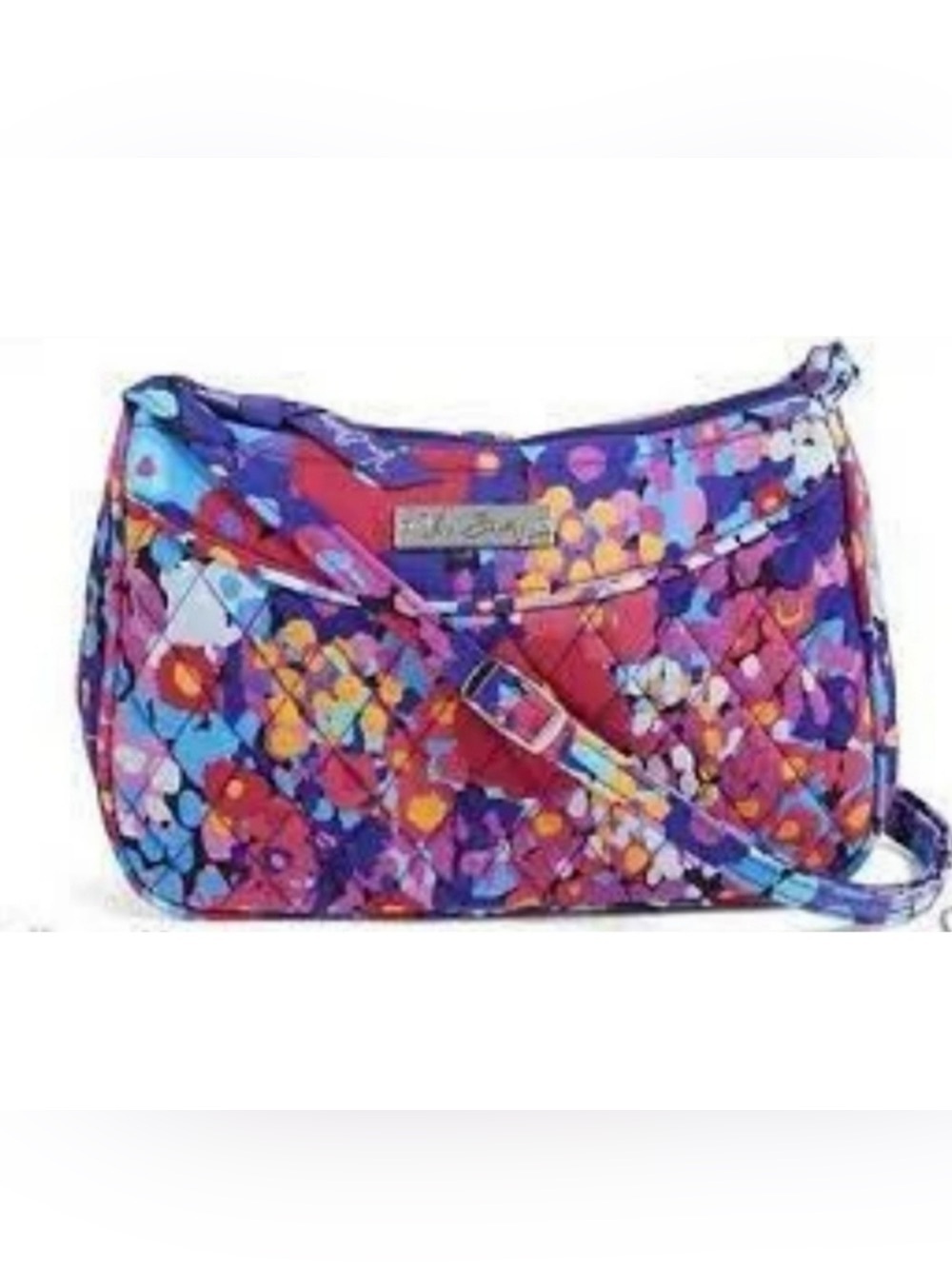 Vera Bradley "Little Crossbody" Purse in Retired Impressionista Floral Pattern